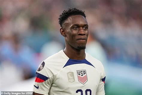 Folarin Balogun Makes His Debut For Usa Vs Mexico In The Concacaf