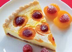 Raspberry And Apricot Tart Recipe GrownUps New Zealand