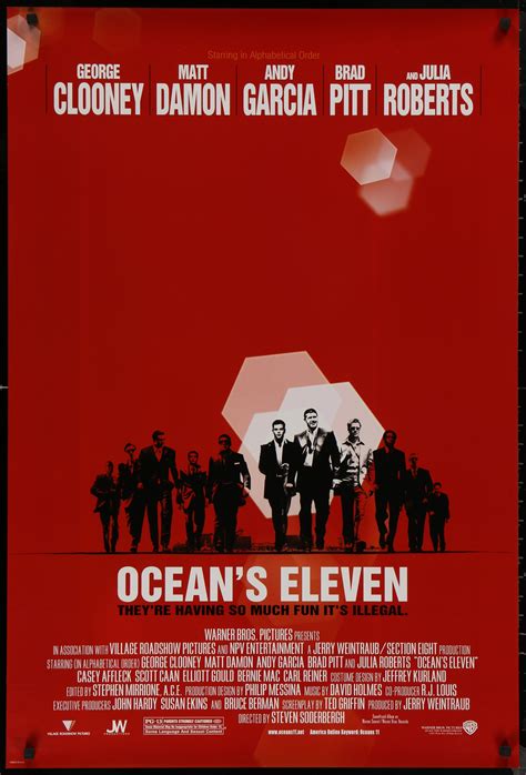 Oceans Eleven Movie Poster