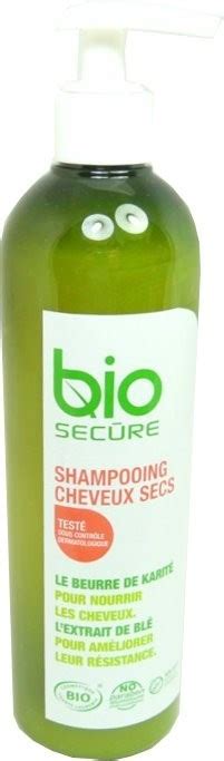 BIO SECURE SHAMPOOING CHEVEUX SECS 370ML