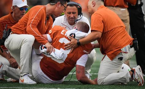 Quinn Ewers Injury Update Texas QB Day To Day After Oblique Strain