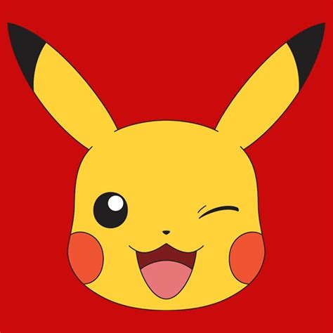 pikachu happy face