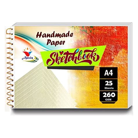 Anvis Drawing Handmade Paper A4 Sketch Book