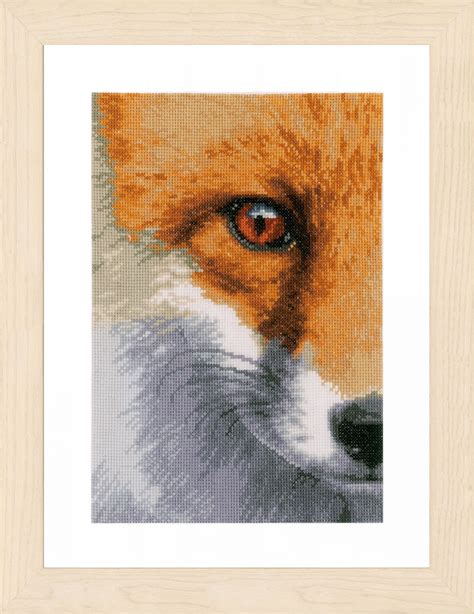 Fox From Lanarte Animal Collection Cross Stitch Kits Kits Casa Cenina