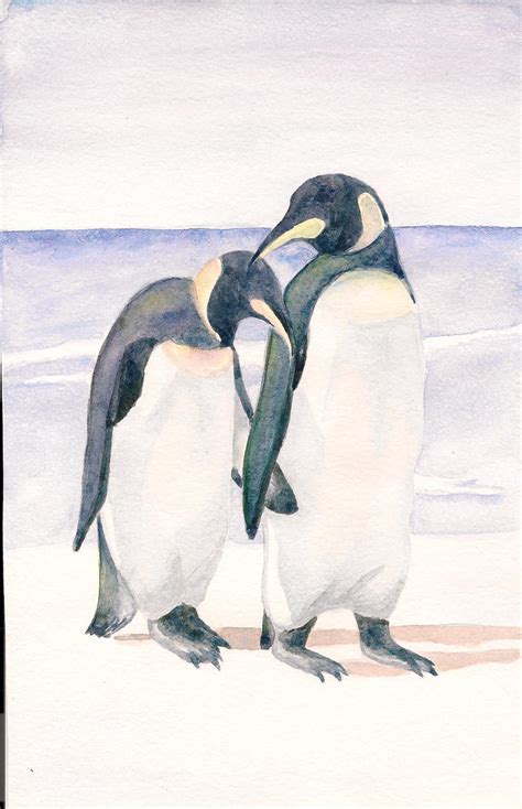 Penguin Couple by NunaChan on DeviantArt