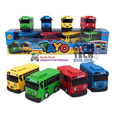 tayo   bus pull  vehicles set toys lazada