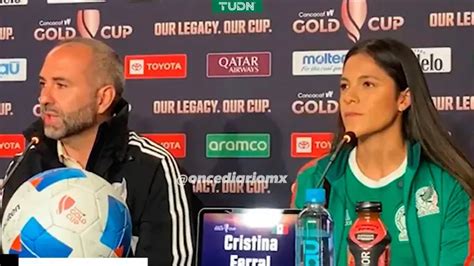 Copa Oro W Pedro López entrenador del Tri Femenil sentencia que solo