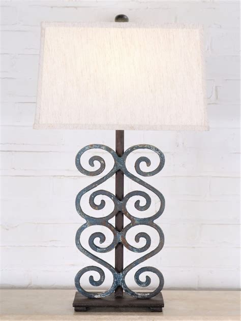 Handcrafted Table Lamps Custom Iron Table Lamps Ferro Designs