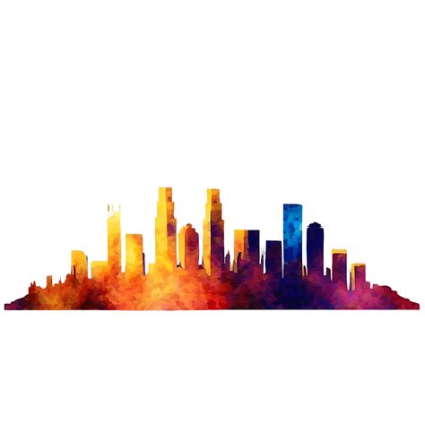 Los Angeles Skyline Png Images (100++)