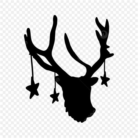 Deer Head Silhouette Png