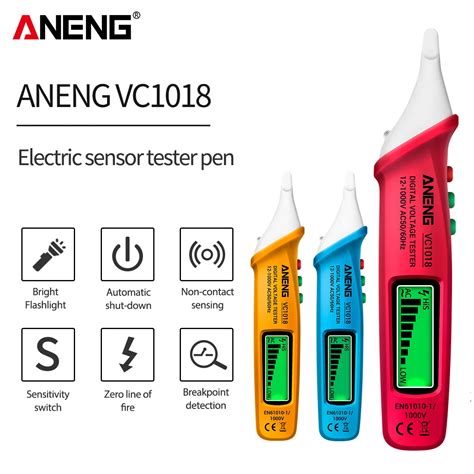 Aneng Vc1018 Electric Sensor Tester Pen Digital Intelligent Ac Voltage