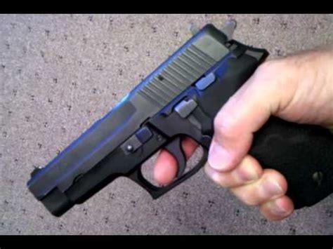 Sig Sauer P226 Trigger Work SRT YouTube