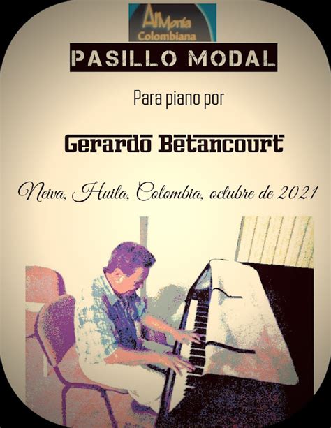 El Piano Para Todos Armon A Colombiana Pasillo Modal Por Gerardo