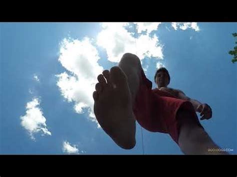 Male Feet Stomp POV - YouTube