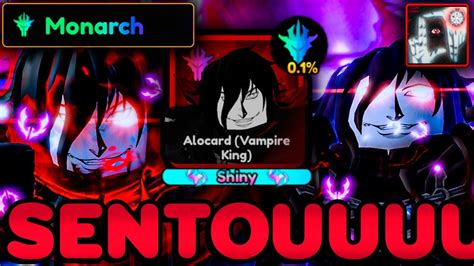 Codes Alucard Shiny De Monarch O Mais Sortudo Do Anime