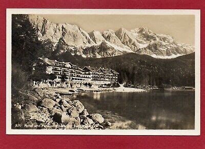 HOTEL UND PENSION Eibsee Mit Zugspitze Photo Johannes Garmisch