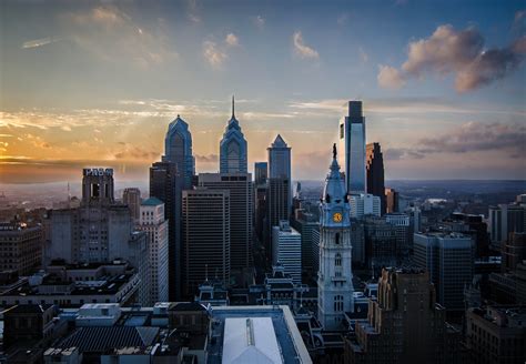 Architecture Bridges Buildings Cities City Downtown Philadelphia