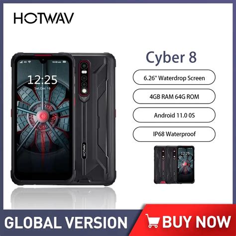 HOTWAV-CYBER-8-Smartphone-robusto-4GB-64GB-telefone-m-vel-prova-d-gua ...