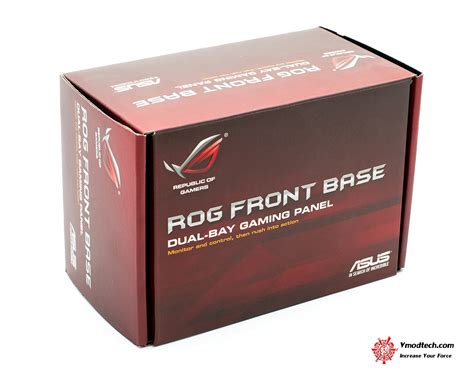 Asus Rog Front Base Dual Bay Gaming Panel Asus Rog Front Base Dual Bay