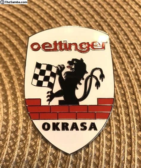 Thesamba Vw Classifieds Vw Hood Crest Emblem Oettinger Okrasa