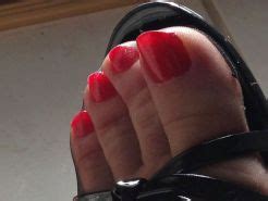 Granny Nylon Feet Red Nails Porn Pictures XXX Photos Sex Images PICTOA
