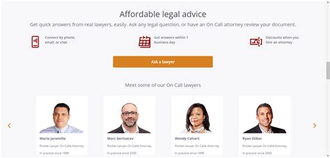 Rocket Lawyer LLC Review Features Pricing Alternatives