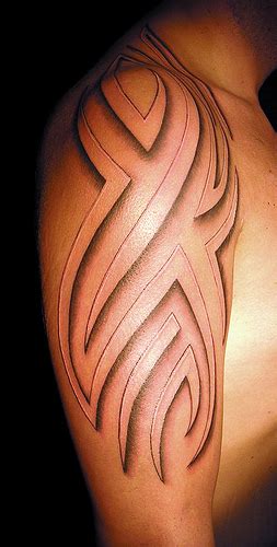 Tribal 3d Tattoo Tattoos Photo Gallery