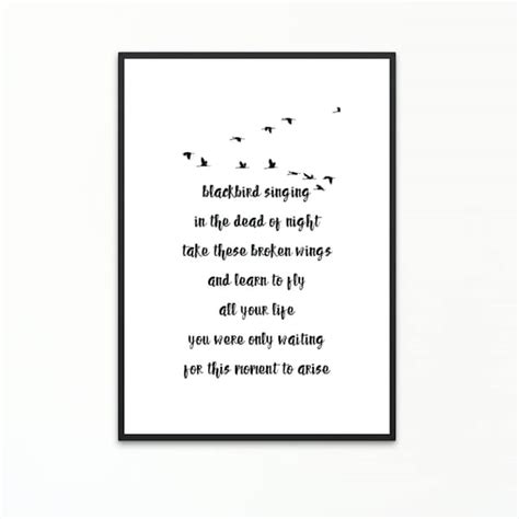 Beatles Song Lyrics - Etsy