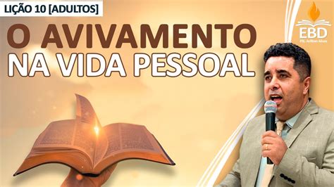 Ebd Li O O Avivamento Na Vida Pessoal Trimestre Pb