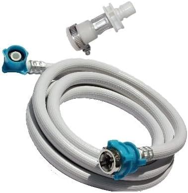 Irkaja Plastic Washing Machine Water Inlet Inflow Hose Pipe Faucet Tap