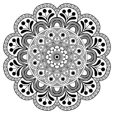 Patr N Floral Elegante Dise O De Mandala Ornamental De Lujo Mandala