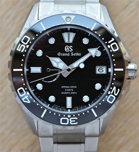 Slga Grand Seiko Lake Suwa Diver Titanium Luxury Watches On Carousell