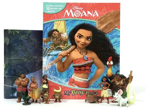 Disney Moana My Busy Books By Phidal Publishing Staff Hardcover