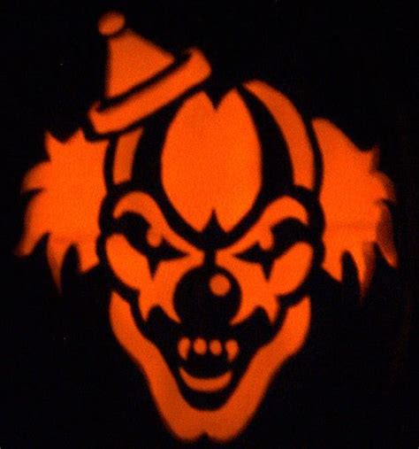 Evil Clown Stencils Evil Clown Stencils Scary Clown Holiday S Fright