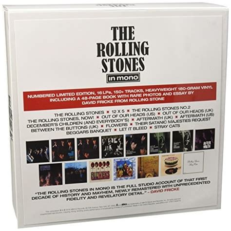 The Rolling Stones The Rolling Stones In Mono Lp Box Set