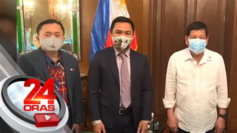 Duterte Meets With Pacquiao At Malaca Ang Oras Youtube