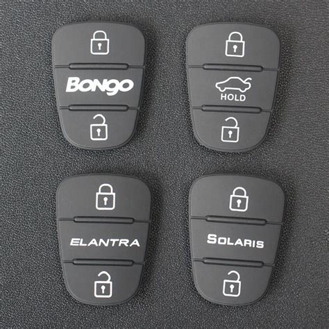 Rubber Pad Remote Car Key Pad For Hyundai Picanto Solaris Accent