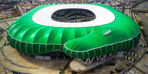 Bursaspor Stadium, The Stadium Of Bursaspor Is A Giant Crocodile Atbge ...