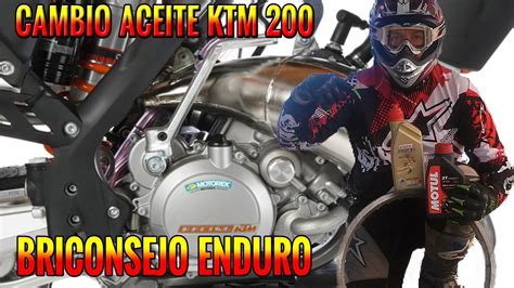 Cambio Aceite Ktm Exc Llanta Destrozada Enduro Vlog Youtube