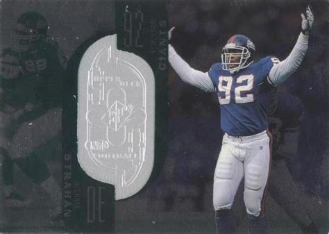 Upper Deck Spx Finite Michael Strahan For Sale Ebay