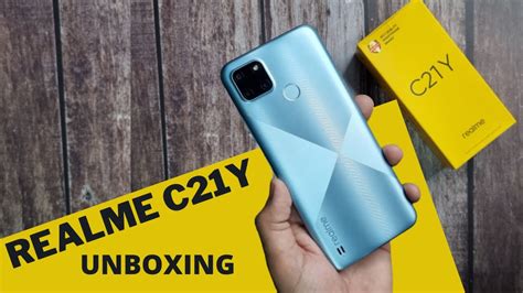 Realme C21y Unboxing First Look And Price In India Youtube