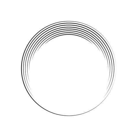 circle frame with line style ellement illustration 29172725 Vector Art ...