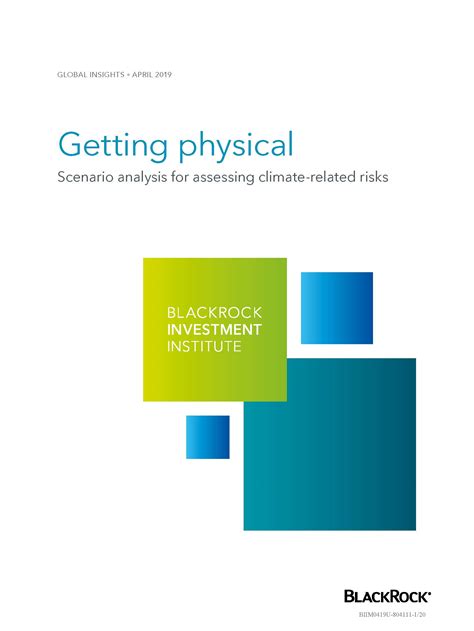 Getting Physical Scenario Analysis For Assessing Climate Related Risks