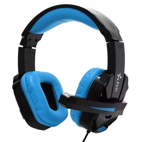 Headset Fone Gamer Pc Notebook Microfone Fr 512 Azul No Shoptime