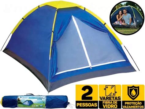 Barraca Camping Tenda Iglu 2 Pessoas Mor Acampamento Praia Frete grátis