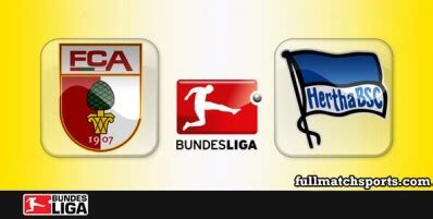 Augsburg Vs Hertha BSC Full Match 2021 22 Fullmatchsports