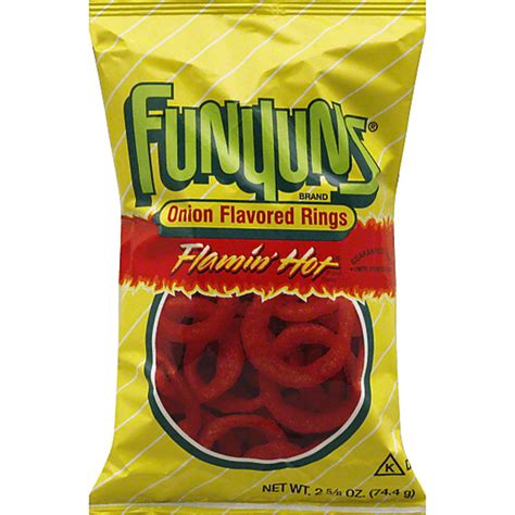 Funyuns Flamin Hot Onion Flavored Rings Oz Bag Shop FairPlay Foods
