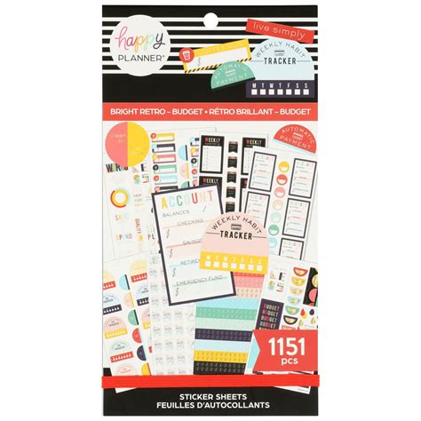 Happy Planner Stickers Town Green