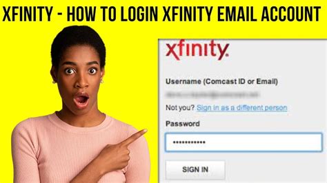 Xfinity How To Login Xfinity Email Account Step By Step Youtube