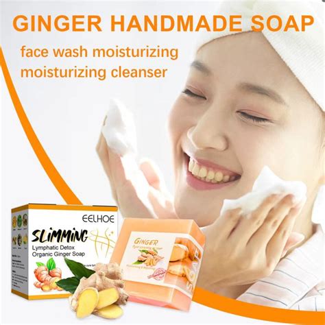 Eelhoe Slimming Soap Lymphatic Detox Organic Ginger Soap Lazada Ph